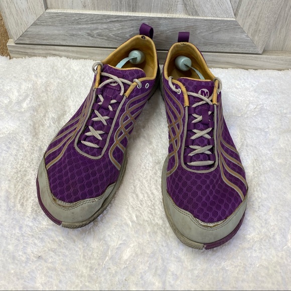 MERRELL Vibram Performance Shoe Purple Size 10.5 - Picture 2 of 9